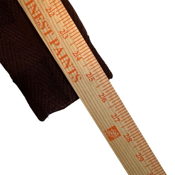 Burberry Brit Burgundy Merino Wool Silk Knit  Cardigan Size XS Minimalist Prep - Picture 13 of 13